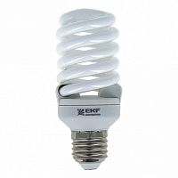 Лампа энергосберегающая FS-спираль 15W 6500K E27 10000h  Simple |  код. FS-T2-15-865-E27 |  EKF
